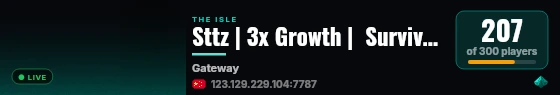 Sttz | 3x Growth |  Survival-PvP |1# live status badge