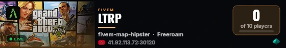 LTRP live status badge