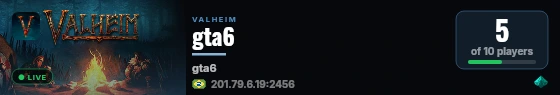 gta6 live status badge