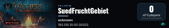 SuedFruchtGebiet live status badge