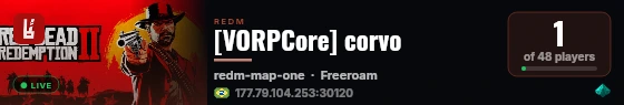 [VORPCore] corvo live status badge