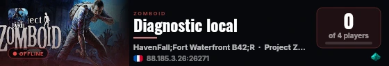 Diagnostic local live status badge