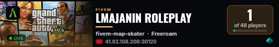 LMAJANIN ROLEPLAY live status badge
