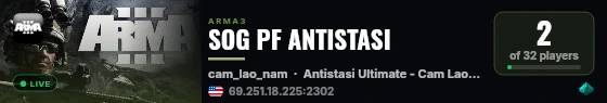 SOG PF ANTISTASI live status badge