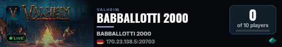 BABBALLOTTI 2000 live status badge