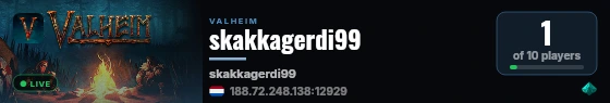 skakkagerdi99 live status badge