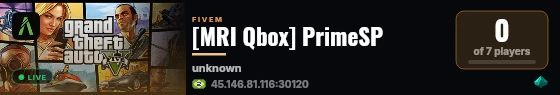 [MRI Qbox] PrimeSP live status badge