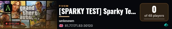 [SPARKY TEST] Sparky Test live status badge
