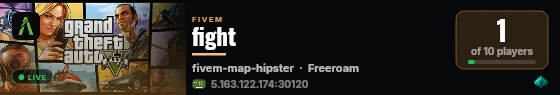 fight live status badge