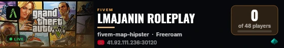 LMAJANIN ROLEPLAY live status badge