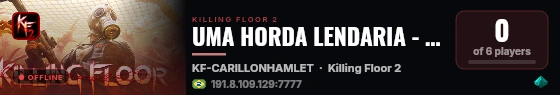 UMA HORDA LENDARIA - VEEENHA live status badge