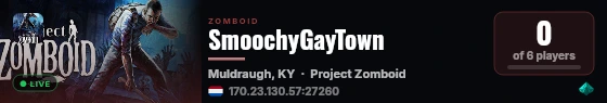 SmoochyGayTown live status badge