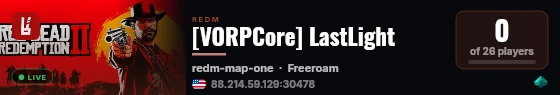 [VORPCore] LastLight live status badge