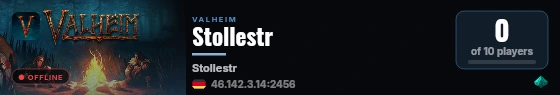 Stollestr live status badge