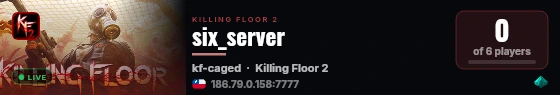 six_server live status badge