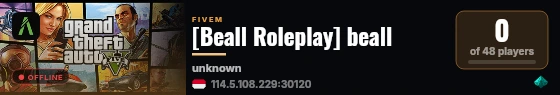 [Beall Roleplay] beall live status badge