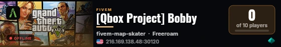 [Qbox Project] Bobby live status badge