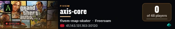 axis-core live status badge