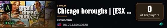 Chicago boroughs | [ESX Legacy] live status badge