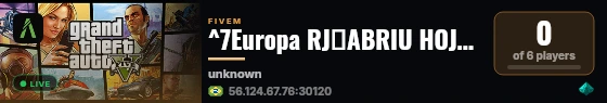 ^7Europa RJ⌠ABRIU HOJE + VIP GRÁTIS⌡😈 live status badge