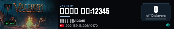 原版纯净 密码:12345 live status badge