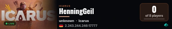 HenningGeil live status badge