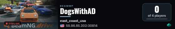 DogsWithAD live status badge