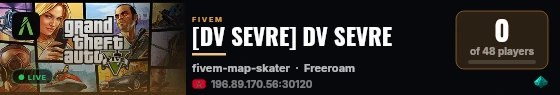 [DV SEVRE] DV SEVRE live status badge