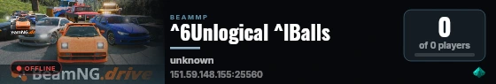 ^6Unlogical ^lBalls live status badge