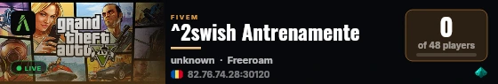 ^2swish Antrenamente live status badge