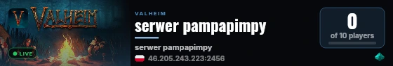 serwer pampapimpy live status badge