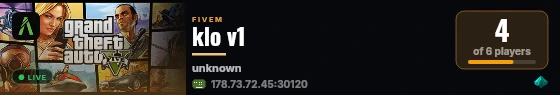 klo v1 live status badge