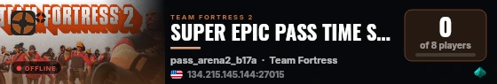 SUPER EPIC PASS TIME SERVER live status badge