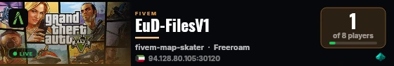 EuD-FilesV1 live status badge