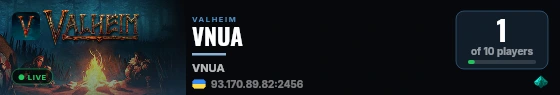 VNUA live status badge
