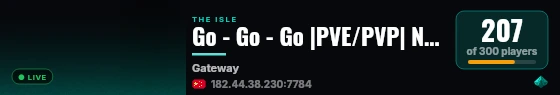Go - Go - Go |PVE/PVP| No Rules -|Skins live status badge