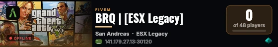 BRQ | [ESX Legacy] live status badge