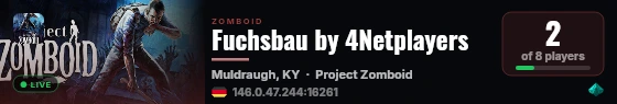 Fuchsbau by 4Netplayers live status badge
