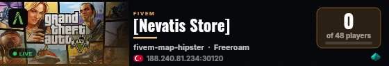 [Nevatis Store] live status badge