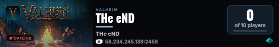 THe eND live status badge