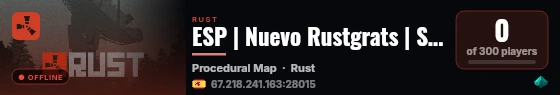 ESP | Nuevo Rustgrats | SOLO/DUO/TRIO Noob Friendly | PVP | live status badge