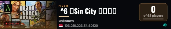  ^6 🌙Sin City 娛樂服🌙 live status badge
