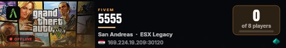 5555  live status badge