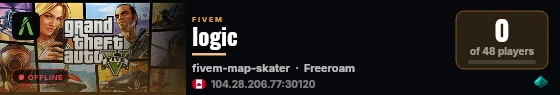 logic live status badge