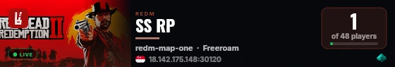 SS RP live status badge
