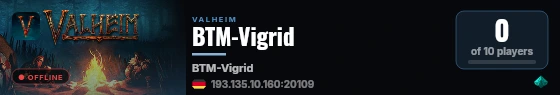 BTM-Vigrid live status badge