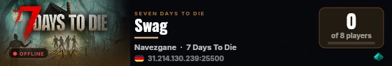 Swag live status badge