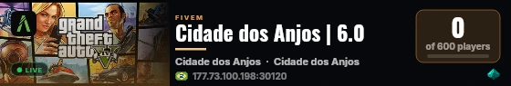 Cidade dos Anjos | 6.0 live status badge