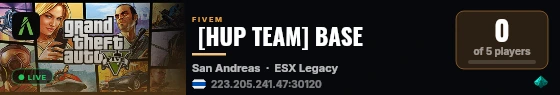  [HUP TEAM] BASE live status badge