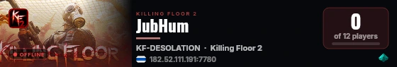 JubHum live status badge